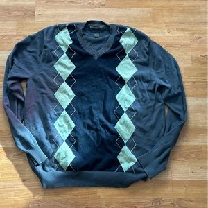 Banana Republic vintage Argyle Sweater